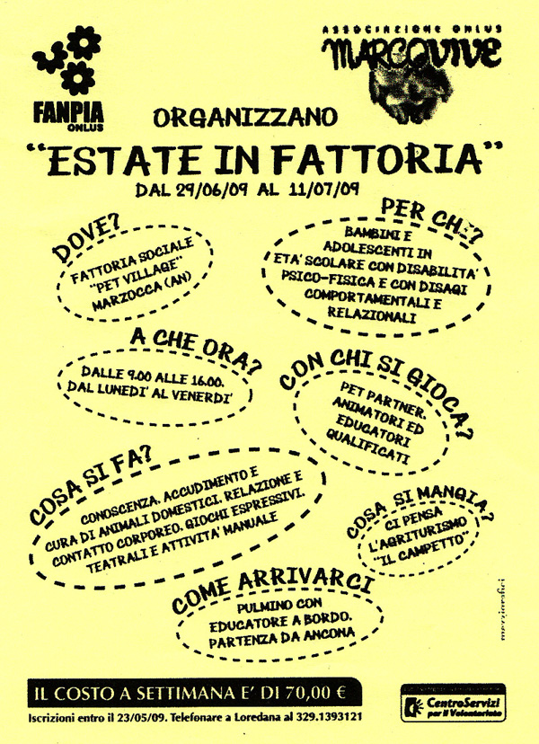 2009 – Estate in Fattoria