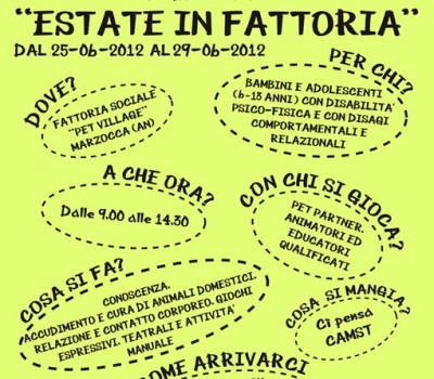 2012 – Estate in Fattoria