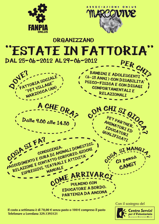 2012 – Estate in Fattoria